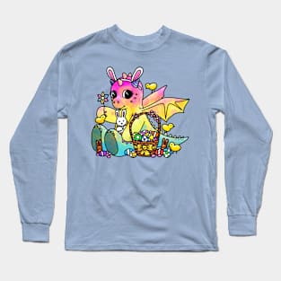 Pansexual Easter Dragon Long Sleeve T-Shirt